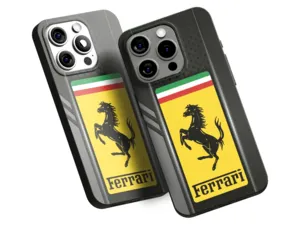 Ferrari Cubierta Teléfono Estilo Minimal Y Estándar